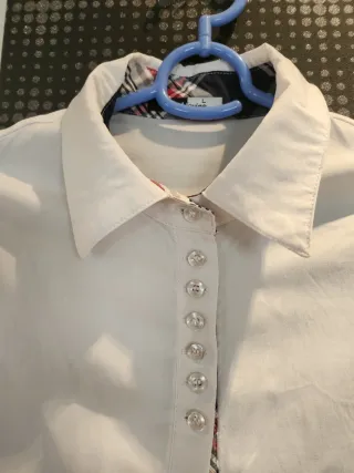 Camisa blanca elegante talla M/L