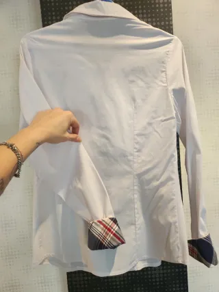 Camisa blanca elegante talla M/L