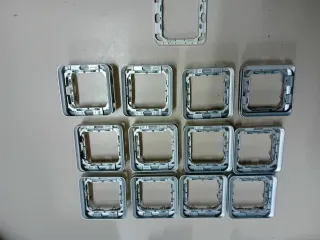 Piezas intermedias Simón 75 Plata