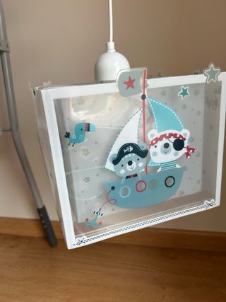 Lámpara Techo Infantil Piratas