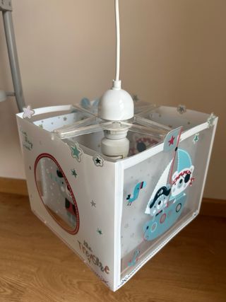 Lámpara Techo Infantil Piratas