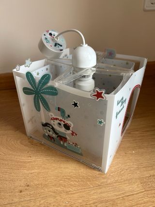 Lámpara Techo Infantil Piratas