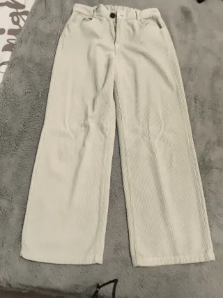 Pantalón pana beige mujer XL