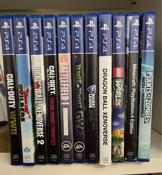 PS4 Juegos Varios (Call of Duty, Dragon Ball, etc.