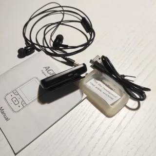 Reproductor MP3 AGPTEK Negro