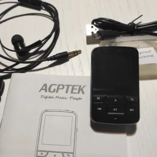 Reproductor MP3 AGPTEK Negro