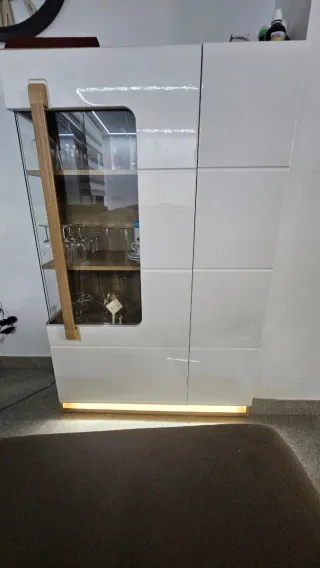 Muebles salón con luces led