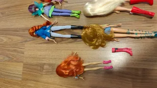 Lote 9 Muñecas Winx Club