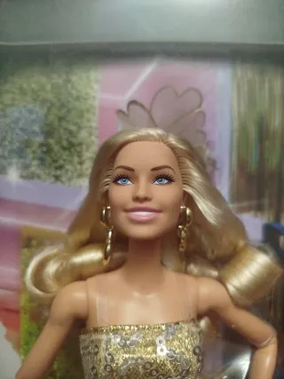 Barbie The Movie Vestito Oro Mattel