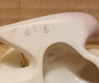 Pila Benditera Ángel Porcelana Rosa