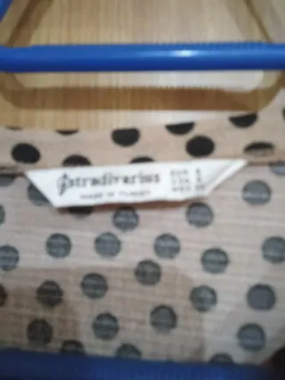 Vestido estampado lunares S/M