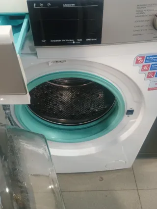 Lavadora Secadora Sharp Blanca