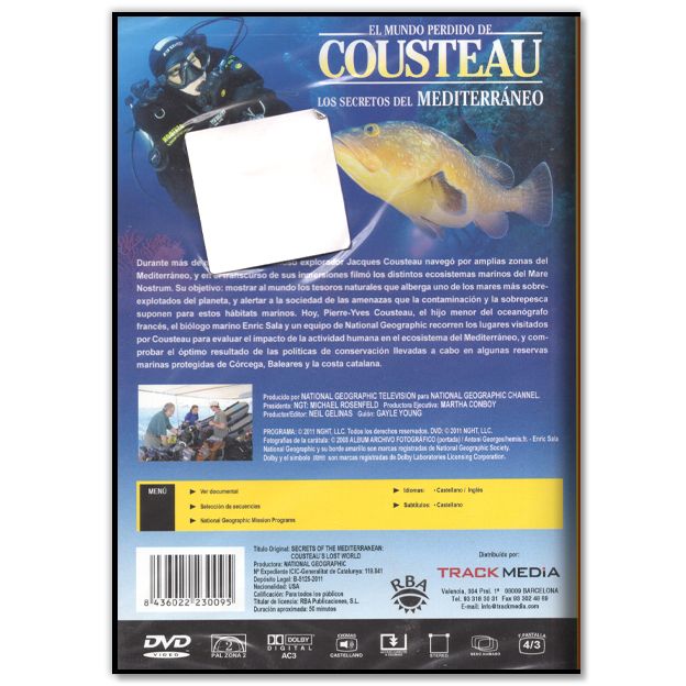 EL MUNDO PERDIDO DE COUSTEAU (Documental)