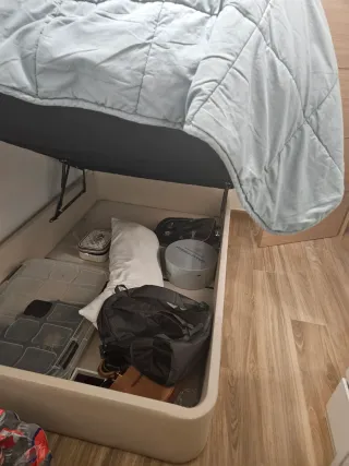 Cama 120 con canapé y colchón