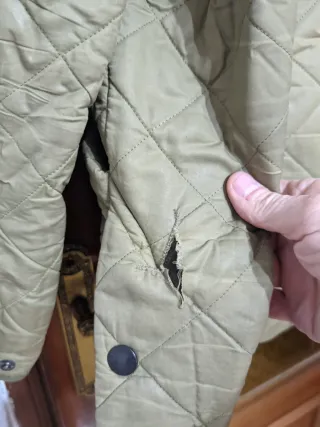 Chaqueta Barbour Polarquilt Talla XL