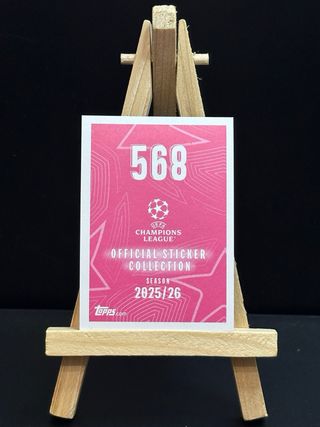 Lionel Messi Energy Cromo Champions League 25-26