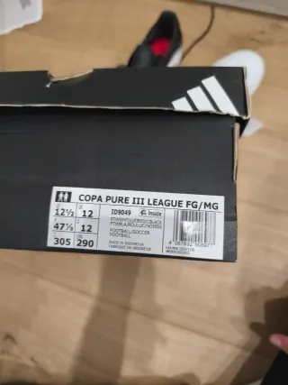 Botas Fútbol Adidas Copa Pure 3 Talla 47