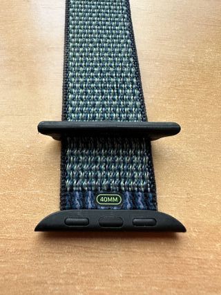 Apple Watch X Nike 40mm. World Indigo/Lime Loop