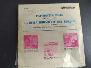 Disco single Vinilo Caperucita Roja / Bella Durmie