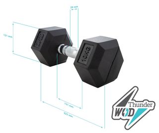 Set Mancuernas Profesionales 20 kg (2x10kg) TWOD