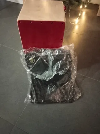 Cajón Flamenco Rojo