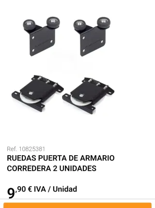 RUEDAS PUERTA CORREDERA