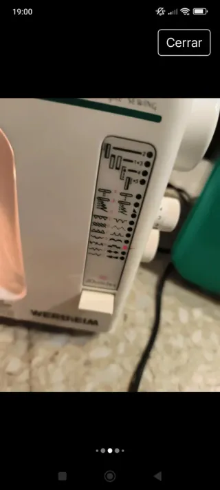 Máquina de coser Jaguar Mate 383