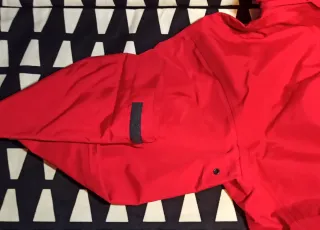 Parka impermeable Tribord roja