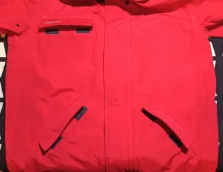 Parka impermeable Tribord roja