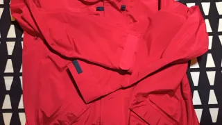 Parka impermeable Tribord roja