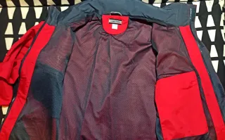 Parka impermeable Tribord roja