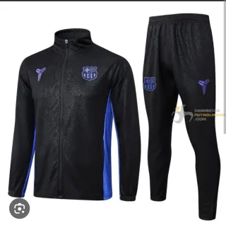Conjunto deportivo FC Barcelona negro y azul