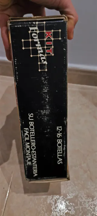 Botellero madera desmontable