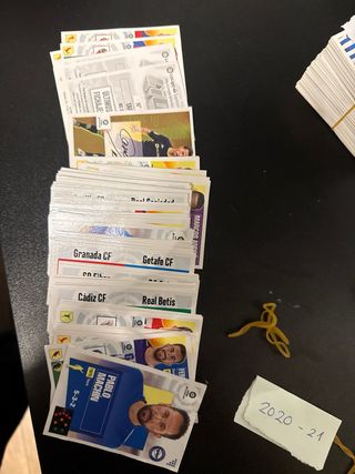 Lote cromos liga 2020/21, 2023/24, 2024/25