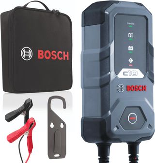 Bosch Cargador de Batería para Coche C10, 3,5 Ampe