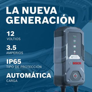 Bosch Cargador de Batería para Coche C10, 3,5 Ampe