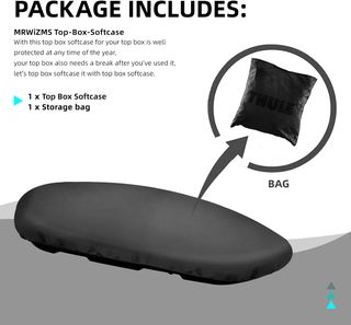 MRWiZMS Funda Cofre, Funda para Bicicleta, Mejor P