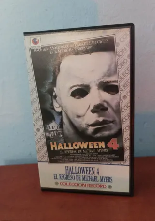 Película VHS Halloween 4 (Español)