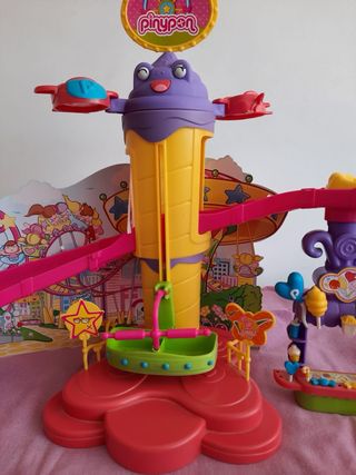 Feria Pinypon Casa Embrujada y Coche de Choque