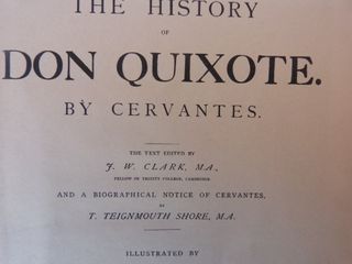 Libro Don Quixote by Cervantes/ Gustave Doré