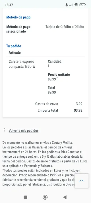 Cafetera Espresso Silvercrest