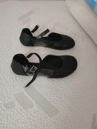 Zapatos Navega Barefoot Cristal Negro Talla 40