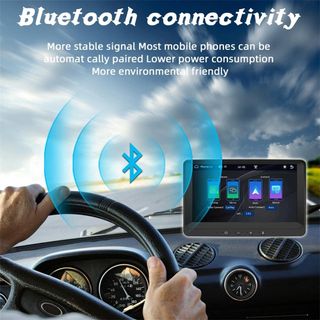 Wireless Carplayer y Android Auto Car Stereo 7 Pul