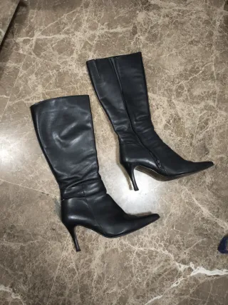 Botas altas negras Tolino Talla 39