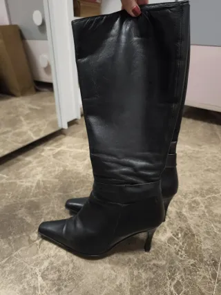 Botas altas negras Tolino Talla 39