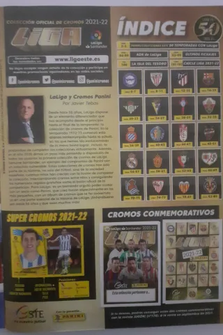 Álbum LaLiga Santander 2021-22 Ed. Este