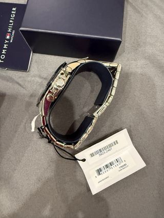 Reloj Tommy Hilfiger Azul y Plateado