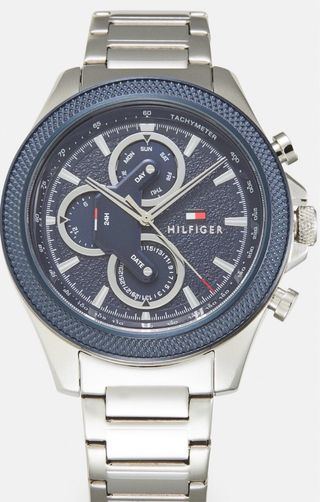 Reloj Tommy Hilfiger Azul y Plateado