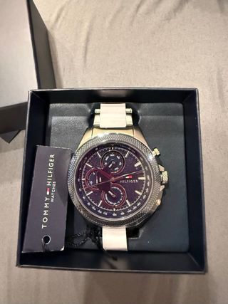 Reloj Tommy Hilfiger Azul y Plateado