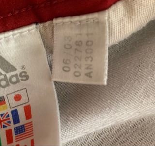 Pantalón recto chándal Adidas Talla M